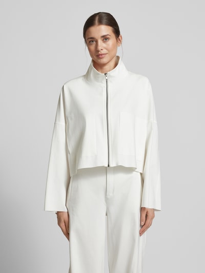 Drykorn Relaxed Fit Blazer mit Reißverschluss Modell 'ELSTOW' Weiss 4