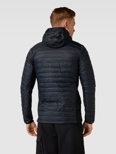 COLUMBIA Steppjacke mit Label-Print Black 5