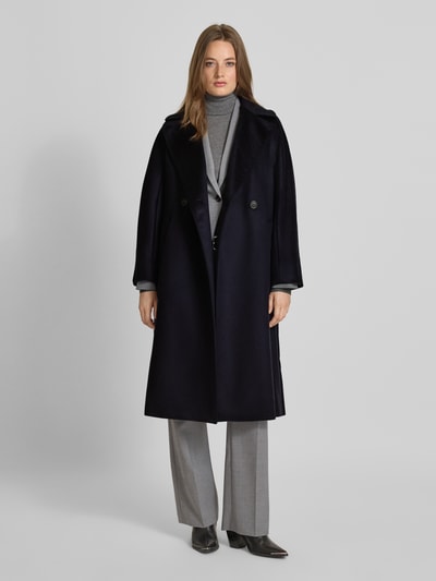 Weekend Max Mara Regular Fit Wollmantel aus reiner Schwurwolle Modell 'RESINA' Marine 1