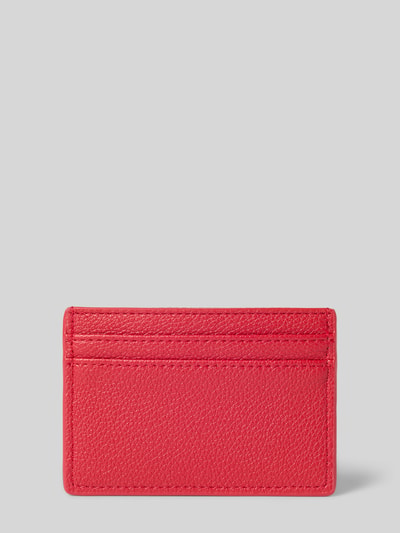 Produktfoto, Cardholder mit Label-Detail Modell 'RYTA RE' von VALENTINO BAGS, rot, feine Lederstruktur, verschiedene Einsteckfächer