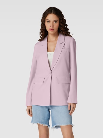 QS Blazer met klepzakken Lila - 4