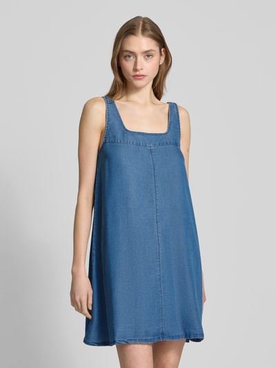 Noisy May Jeanskleid aus Lyocell mit Karree-Ausschnitt Jeansblau 4