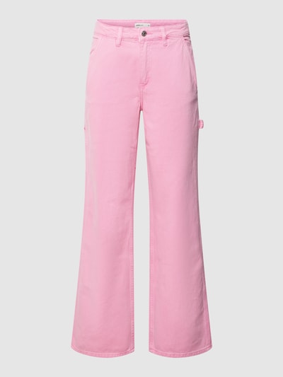 Gina Tricot Jeans met steekzakken, model 'CARPENTER' Roze - 2