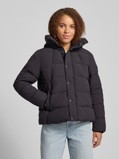 G-Star Raw Steppjacke mit gefüttertem Stehkragen Modell 'Whistle' Black 4