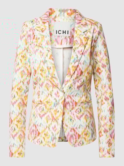 ICHI Blazer mit Allover-Muster Modell 'Kate' Mint 2