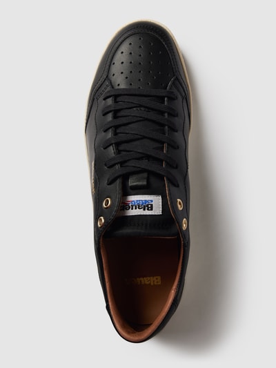 Blauer USA Sneaker mit Label-Details Modell 'MURRAY' Black 5