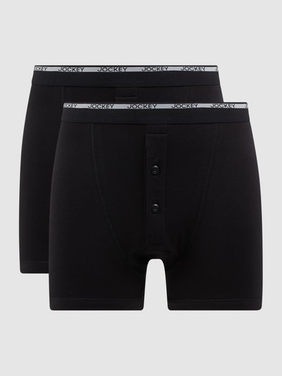 Jockey Boxershort van katoen in een set van 2  Zwart - 1