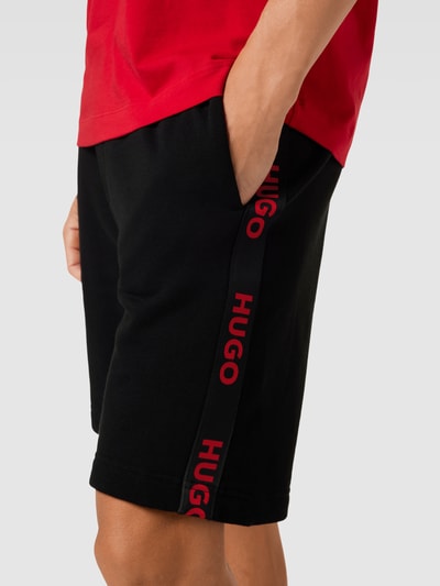 HUGO CLASSIFICATION Sweatshorts mit elastischem Bund Black 3