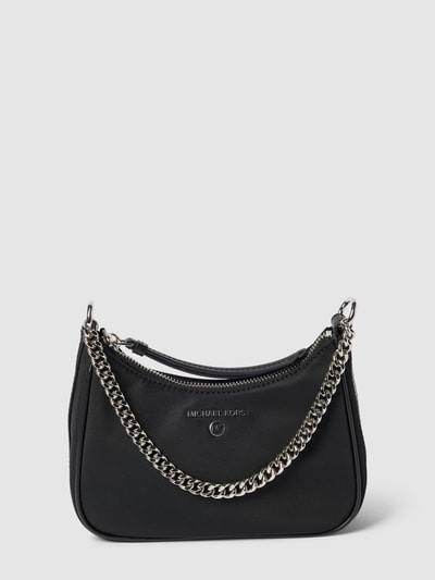 MICHAEL Michael Kors Saddle Bag mit  Henkel in metallic Black 2