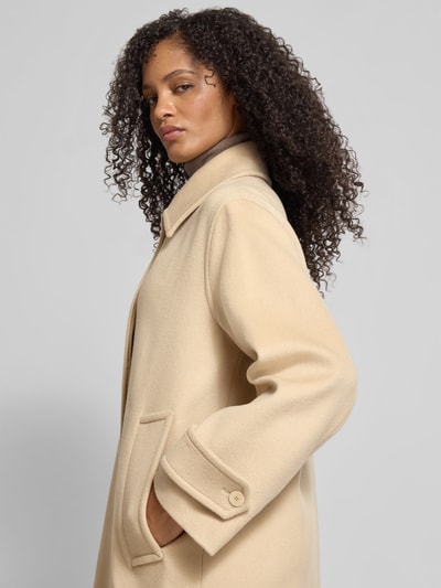 Joseph Relaxed Fit Mantel mit Kaschmir-Anteil Dunkelblau 3