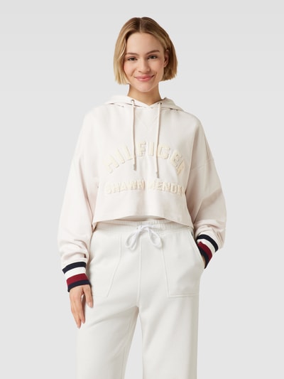 Tommy Hilfiger Cropped Hoodie mit Kapuze - Tommy Hilfiger x Shawn Mendes Weiss 4