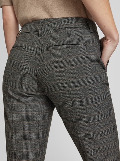 Zadig & Voltaire Flared Stoffhose mit Bügelfalten Modell 'PREVU TAILLEUR' Anthrazit 3