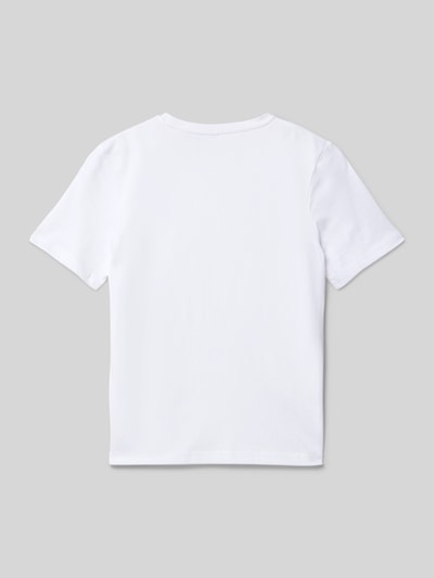 Boss T-shirt met ronde hals Wit - 3