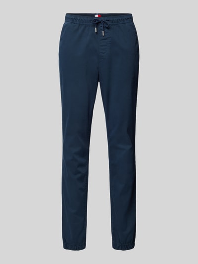 Tommy Jeans Tapered Fit Jogpants mit Tunnelzug Modell 'AUSTIN' Marine 1