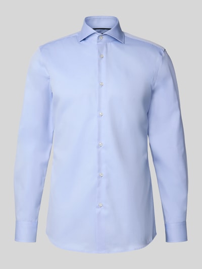 BOSS Slim Fit Businesshemd aus reiner Baumwolle Bleu 2
