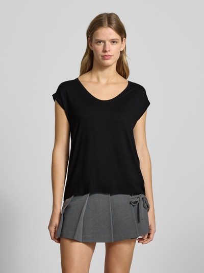 PIECES T-Shirt mit Stretch-Anteil Modell 'Billo' Black 4
