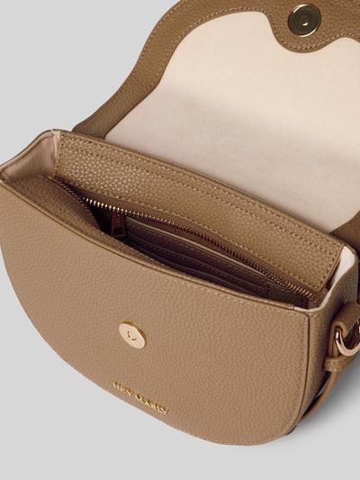 Hey Marly Ledertasche mit Label-Detail Modell 'Soul Sister' Taupe 5