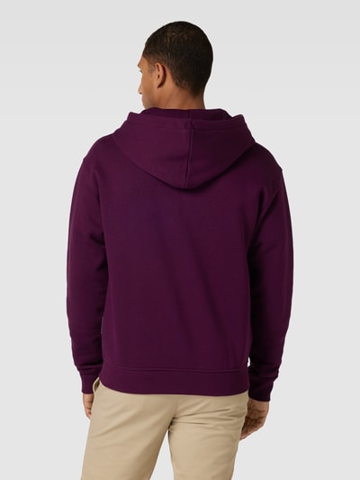 MCNEAL Sweatjacke mit Kapuze Aubergine 5