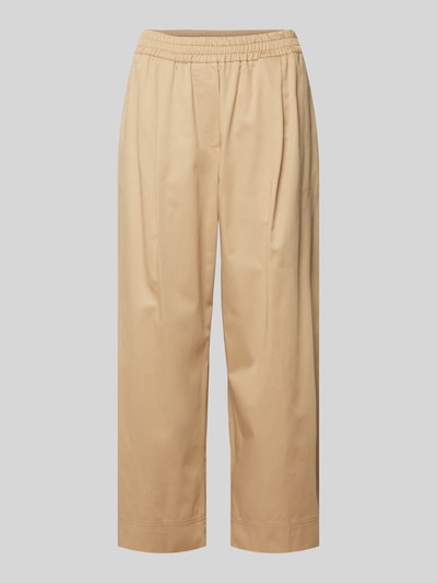 Weekend Max Mara Stoffen broek met achterzakken, model 'PLACIDO' Zand - 2