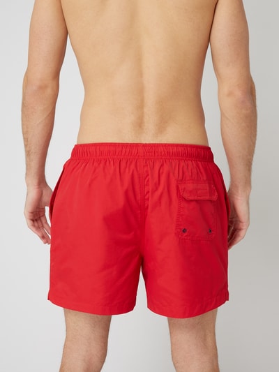 MCNEAL Badeshorts mit Logo-Stickerei Rot 4