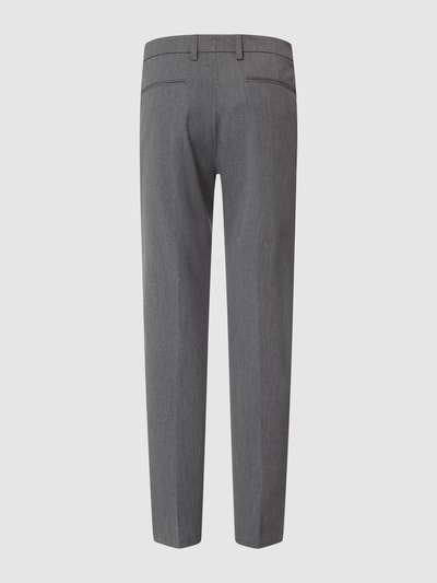 Les Deux Regular fit broek met stretch, model 'Como' Lichtgrijs gemêleerd - 3