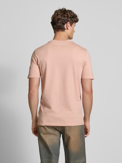 Blend T-Shirt mit Motiv- und Statement-Stitching Modell 'JANUS' Altrosa 5