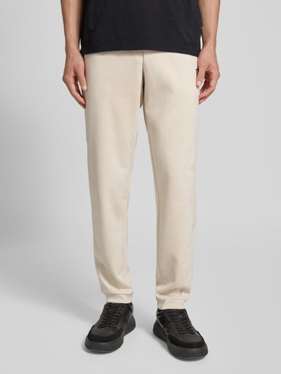 EA7 Emporio Armani Sweatpants mit Label-Detail Sand 4