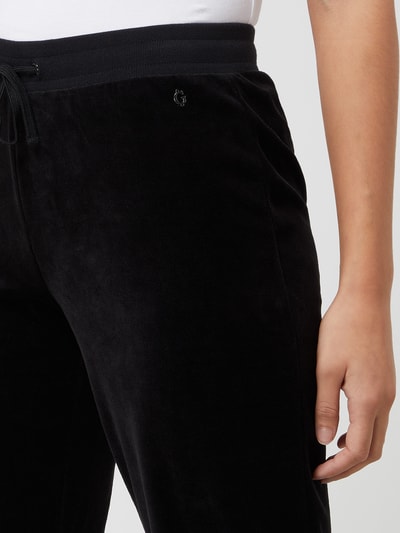 Guess Jogpants aus Samt Black 3