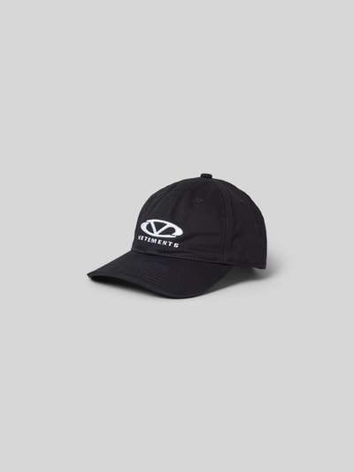 VETEMENTS Basecap aus reiner Baumwolle Black 2