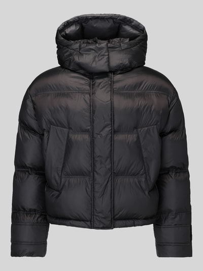HUGO Blue Pufferjacke mit Kapuze Modell 'Farida-2_B' Black 2