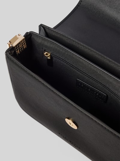 Seidenfelt Handtasche mit Tragehenkel und Nieten Modell 'SENJA' Black 5