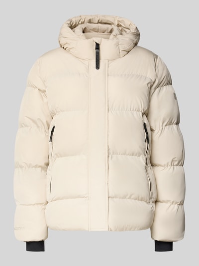 Superdry Gewatteerd jack met blinde ritssluiting en capuchon Offwhite - 2