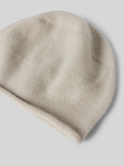 Seeberger Mütze aus reinem Kaschmir Stein 2