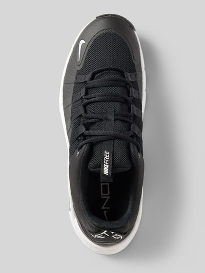 Produktfoto, Sneaker mit Label-Detail von Nike in Schwarz mit weißem Logo, Netzstruktur und weißen Elementen, Herren Sneaker von Nike