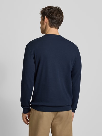 Tom Tailor Regular Fit Langarmshirt aus Baumwoll-Mix Marine 5