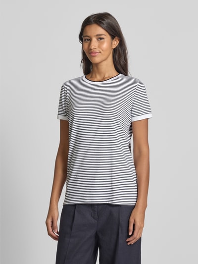 BOSS T-Shirt mit Rundhalsausschnitt Modell 'EMASA' Marine 4