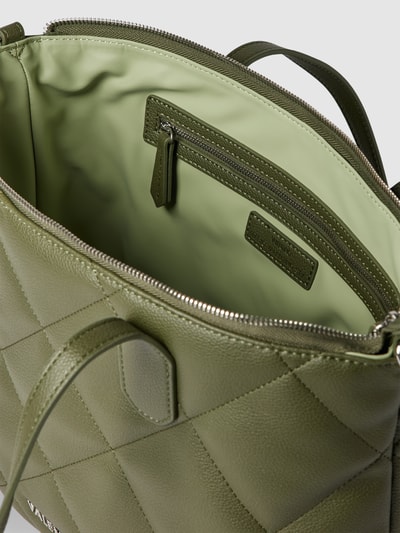 VALENTINO BAGS Torba tote z detalami z logo model ‘COLD’ Khaki 3