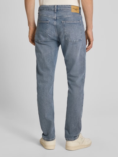 Marc O'Polo DENIM Jeansy o kroju tapered fit z mieszanki bawełny Jasnoniebieski 5