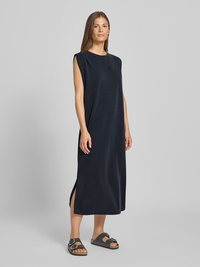 Jake*s Collection Midikleid mit Kappärmeln Black 1