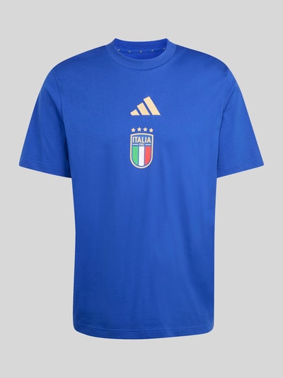 adidas Sportswear Regular Fit T-Shirt mit Italia Detail Blau 2