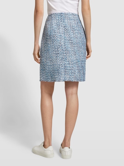 Betty Barclay Knielange rok in bouclélook Lichtblauw - 5