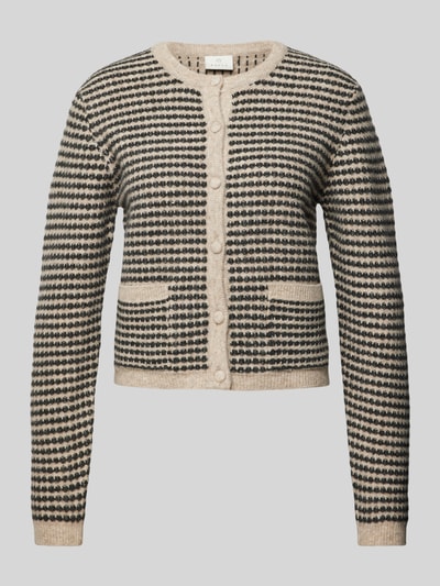 Kaffe Cardigan met zijzakken, model 'ellery' Beige - 2