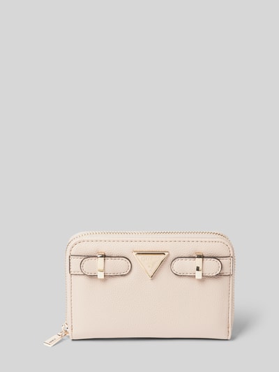 Guess Portemonnaie mit Label-Detail Modell 'ALI' Beige 1