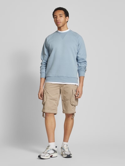 Alpha Industries Bermudas mit Cargotaschen Modell 'JET' Sand 1