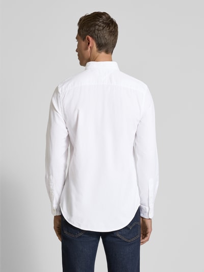 Tommy Hilfiger Slim Fit Freizeithemd aus reiner Baumwolle Weiss 5