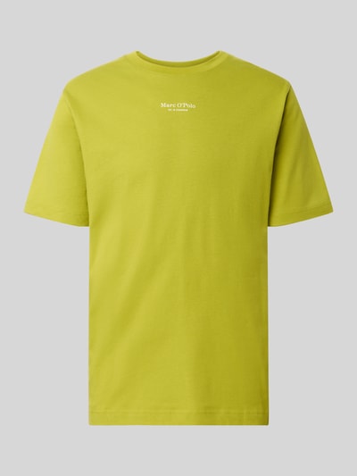 Marc O'Polo Regular Fit T-Shirt aus reiner Baumwolle Senf 2