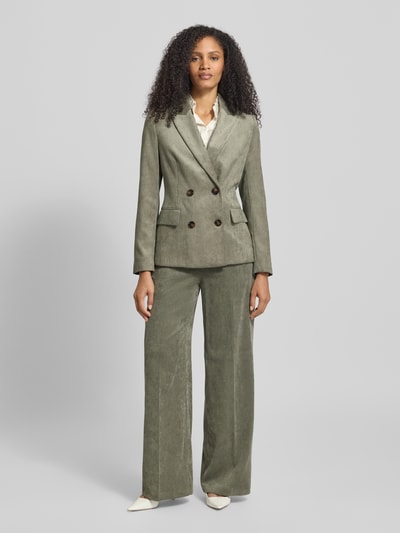 Christian Berg Woman Selection Blazer mit Strukturmuster Khaki 1