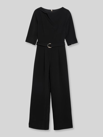 s.Oliver BLACK LABEL Jumpsuit mit Bindegürtel Black 2