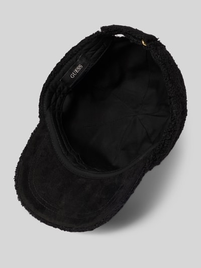 GUESS cap met teddyfleece-fleecelook Zwart - 2