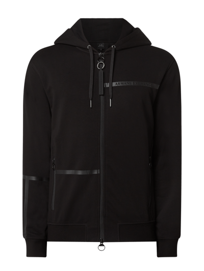 ARMANI EXCHANGE Sweatjacke mit Kapuze  Black 2